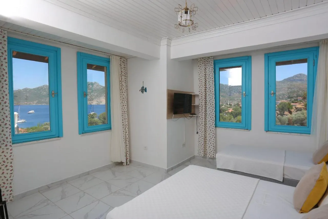 Mavi Melek Hotel Selimiye  Quarto em Acomodações Particulares Selimiye (Aegean)